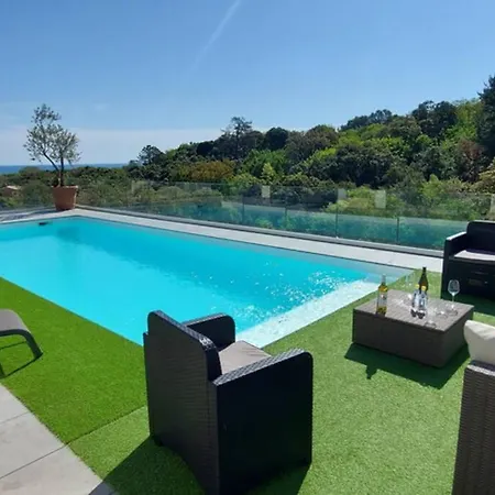 Villa Corse Et Zen Sur Le Toit 185m2 6 A 8 Pers *