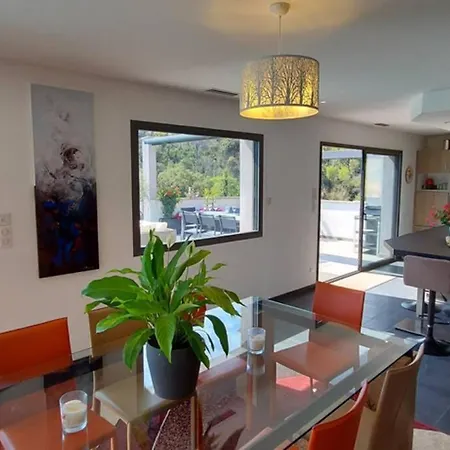 Corse Et Zen Sur Le Toit 185m2 6 A 8 Pers Villa *