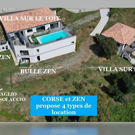 Corse Et Zen Sur Le Toit 185m2 6 A 8 Pers Villa Taglio-Isolaccio
